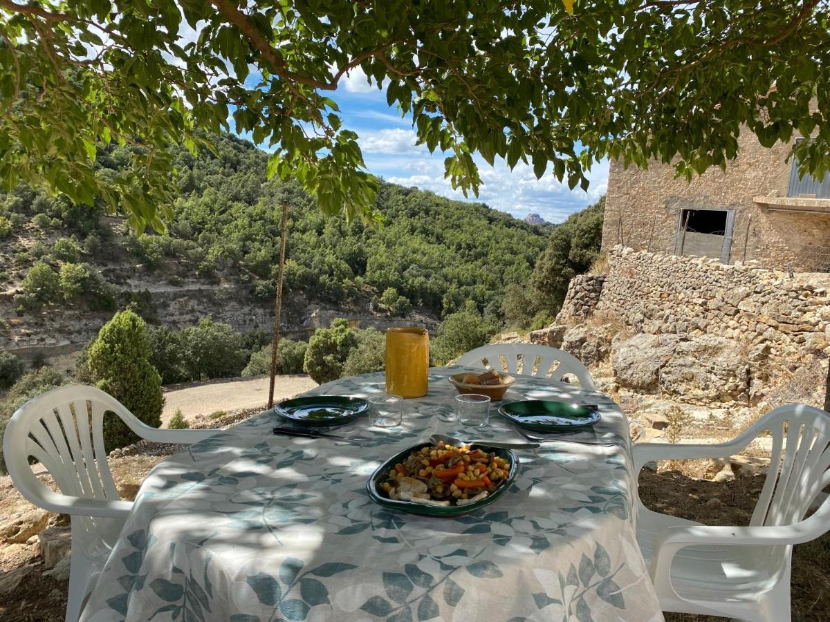 Masia La Perera Morella Bagian luar foto
